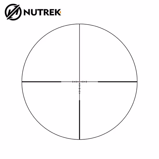 Nutrek Optics 1-10X24 SFP FFP Reforçada com Fibra Impermeável Arma de Caça Riflescope Red DOT Scope