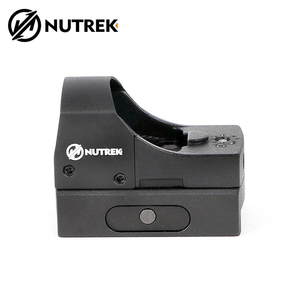 Nutrek Optics Mini Tactical Shooting Hunting Riflescope Gun Reflex Sight Red DOT Scope