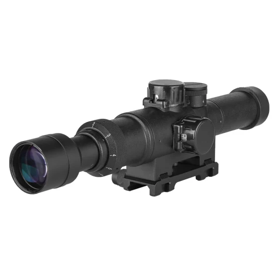 Spina Optics 2-6X24W Mira de Caça Compacto Óptico Riflescope