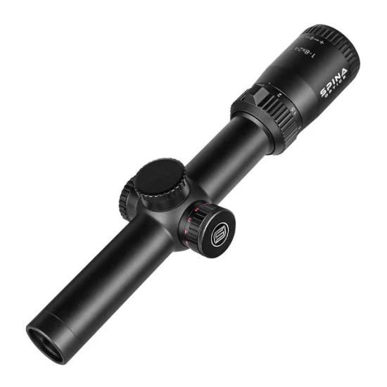 Basic Customization Spina Optics 1-8X24 Hunting Scope com Red Green Illuminated Reticle Tactical Optics Sight Riflescope à prova de choque com tubo 30mm 3% de desconto