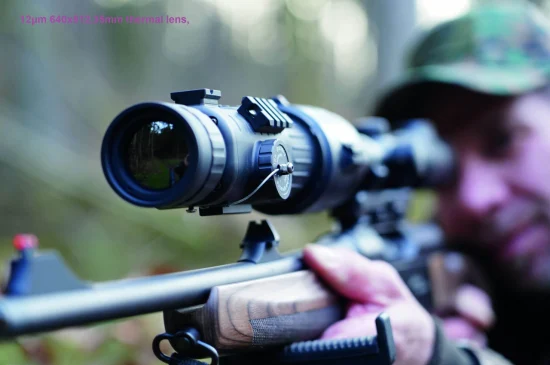 Câmera termográfica de visão noturna luneta monocular térmica mira luneta riflescope para caça