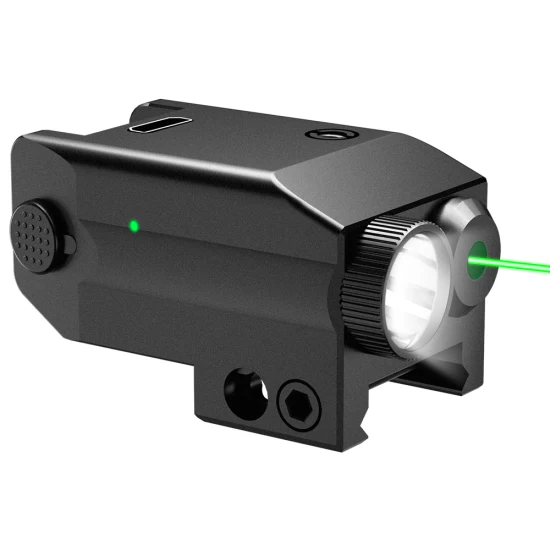 Compact Red DOT Sight Scope Lanterna Tática Combo Óptica Riflescope Fit 20mm Rail Mira Laser para Caça