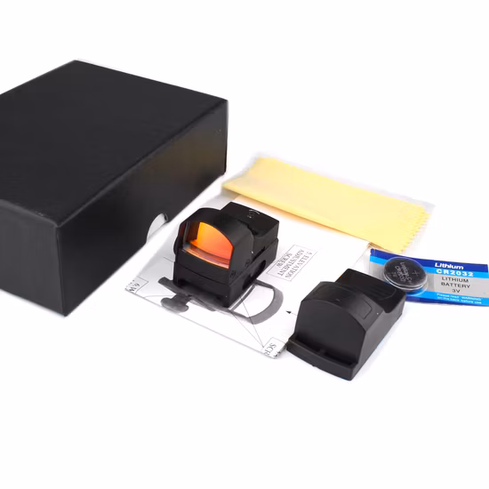 Mini Mira Red DOT de Reflexo Tático Super Compacto para Caça
